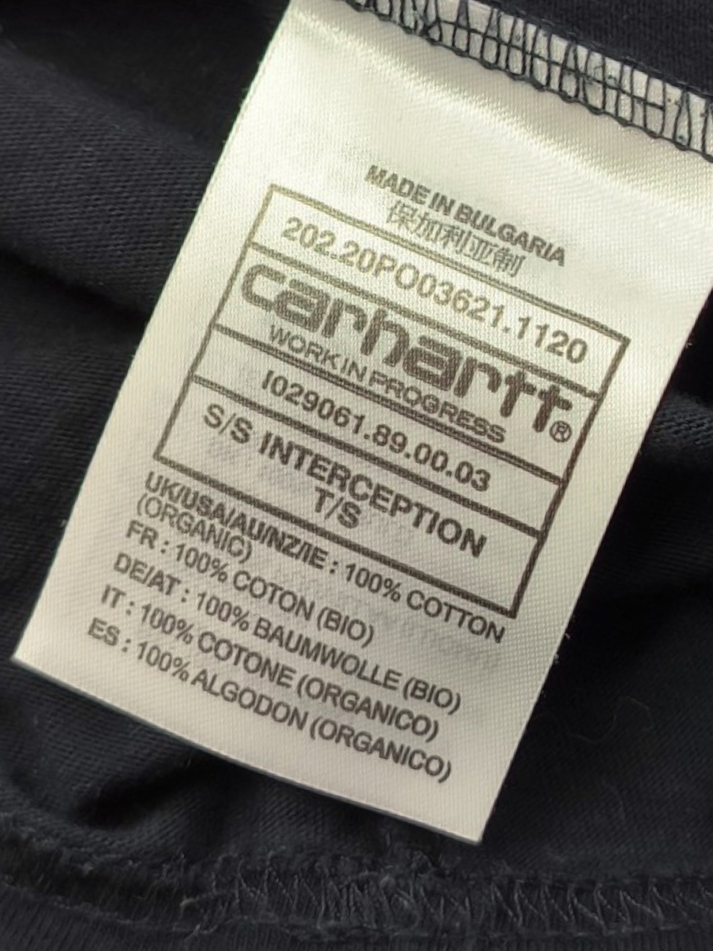 Carhartt WIP Interception T-shirt
