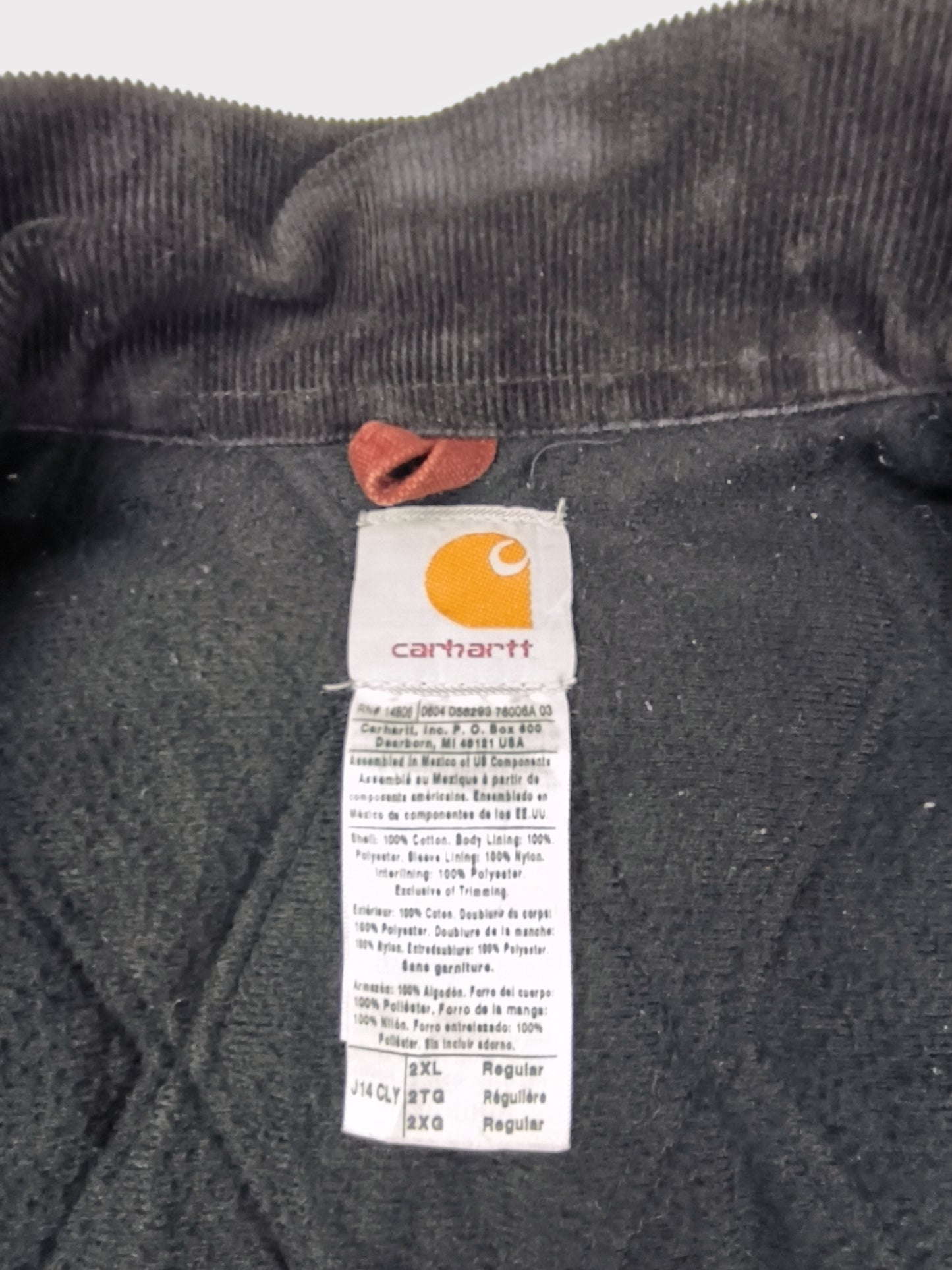 Carhartt USA Santa Fe Jacket J14 CLY size XXL