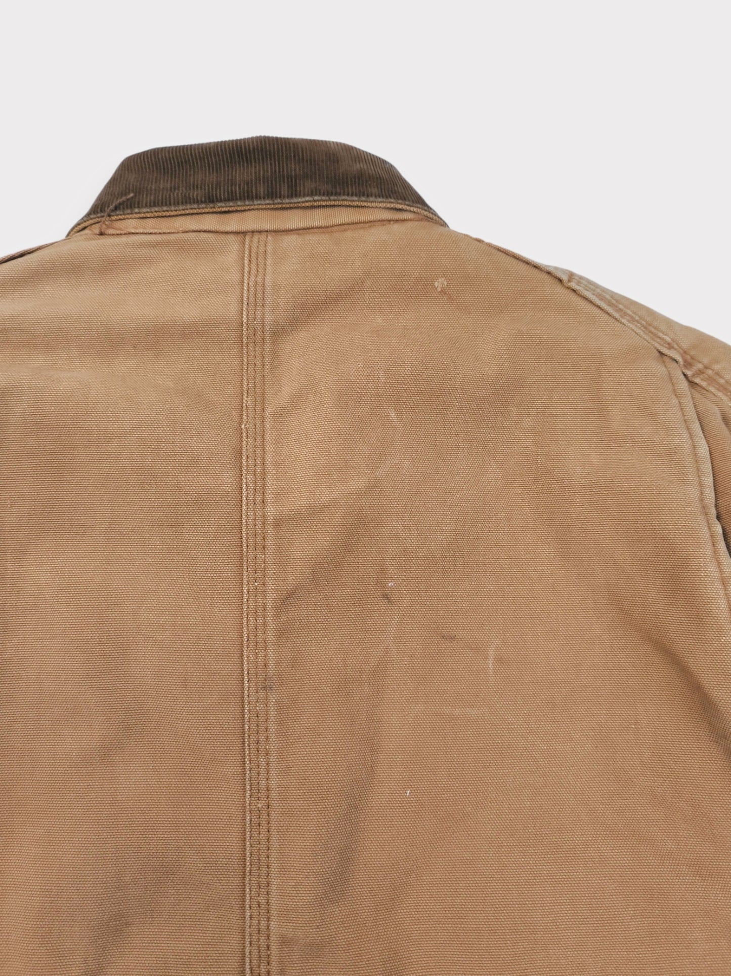 Carhartt USA 1969 Duck Brown Blanket Lined Chore Coat 6BLC size 46