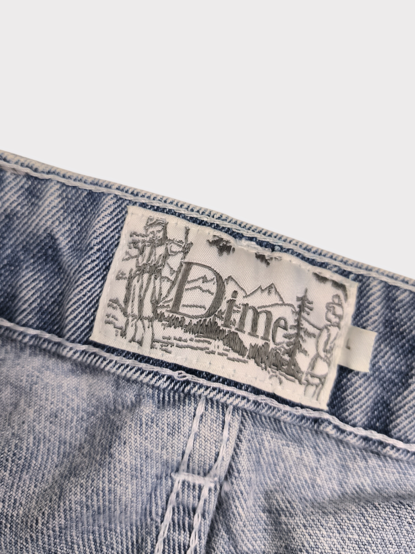 Dime Denim Baggy Pants size L