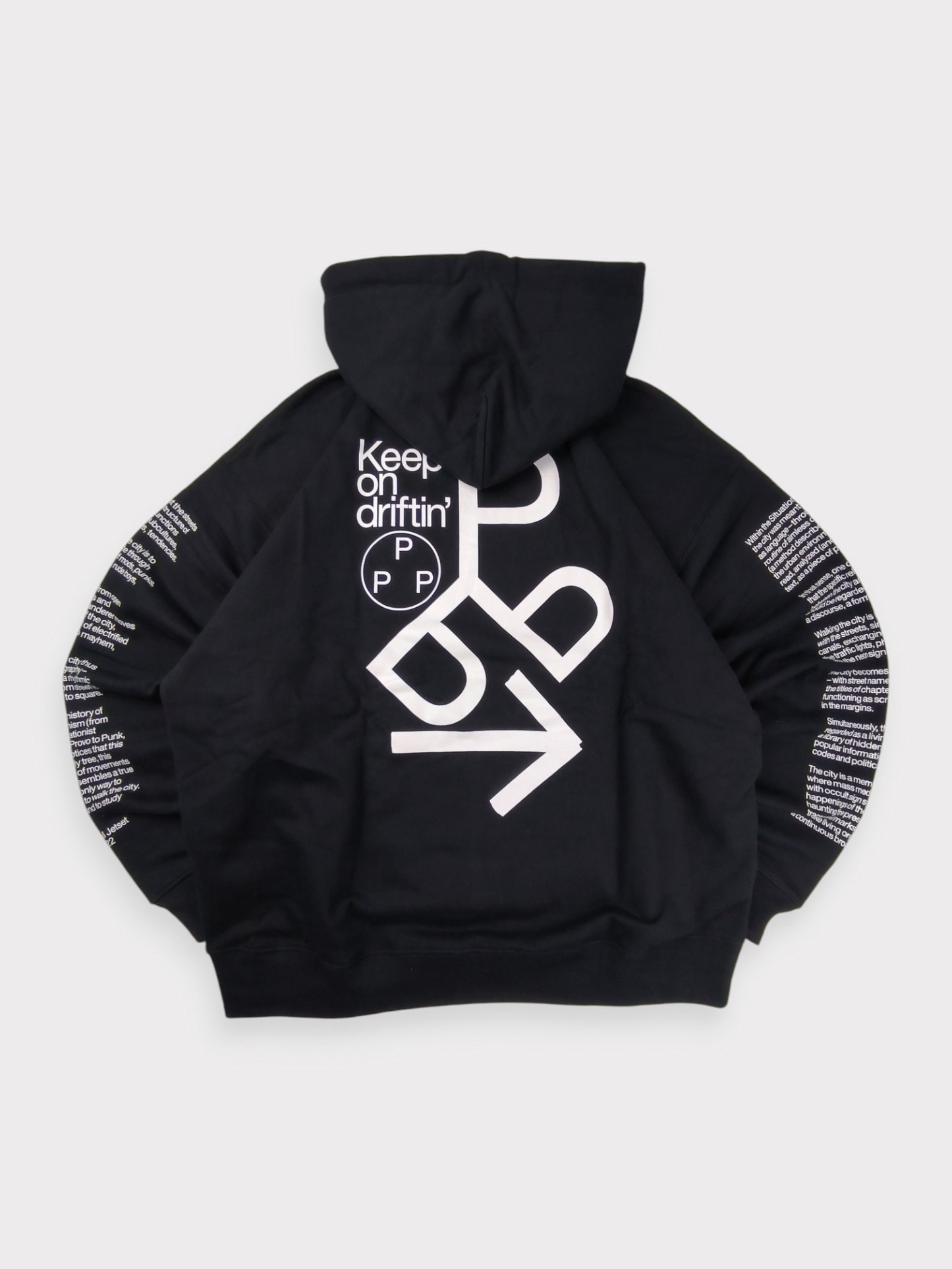 Patta x Experimental Jetset boxy Hooded sweatshirt size M