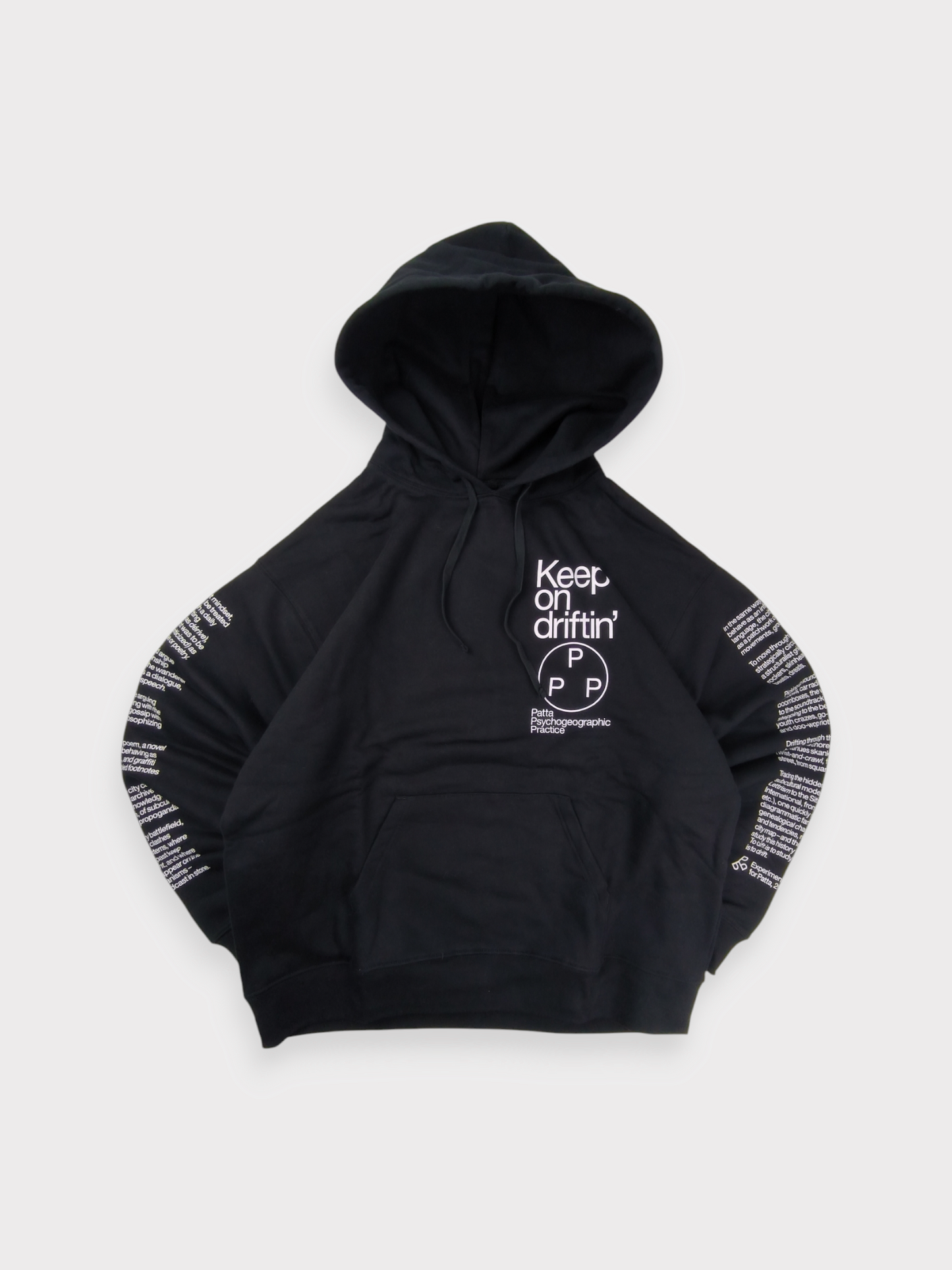 Patta x Experimental Jetset boxy Hooded sweatshirt size M