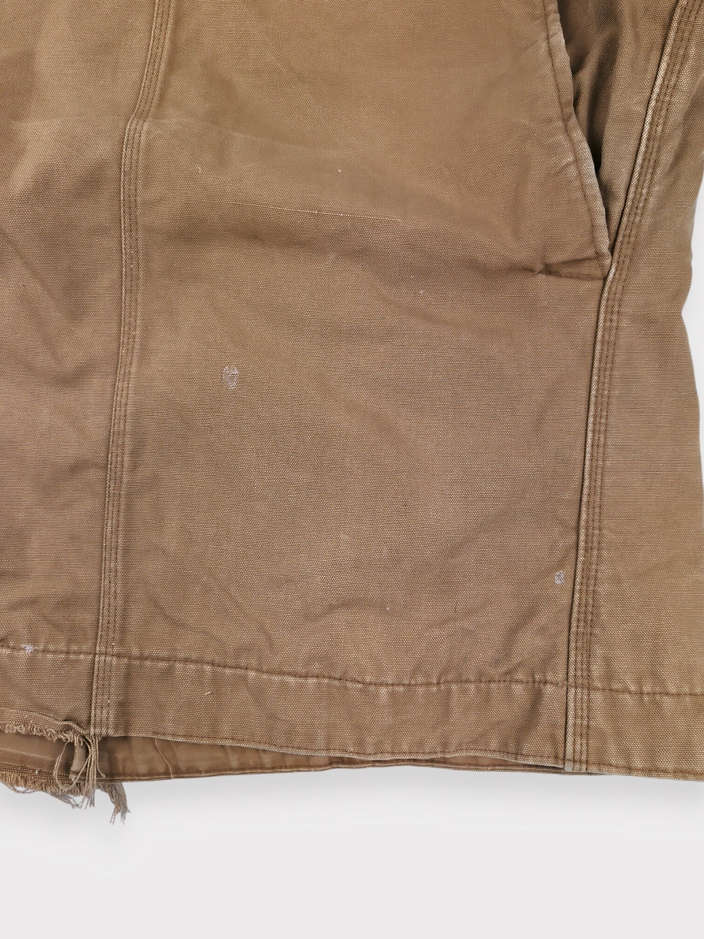Carhartt USA 1969 Duck Brown Blanket Lined Chore Coat 6BLC size 46
