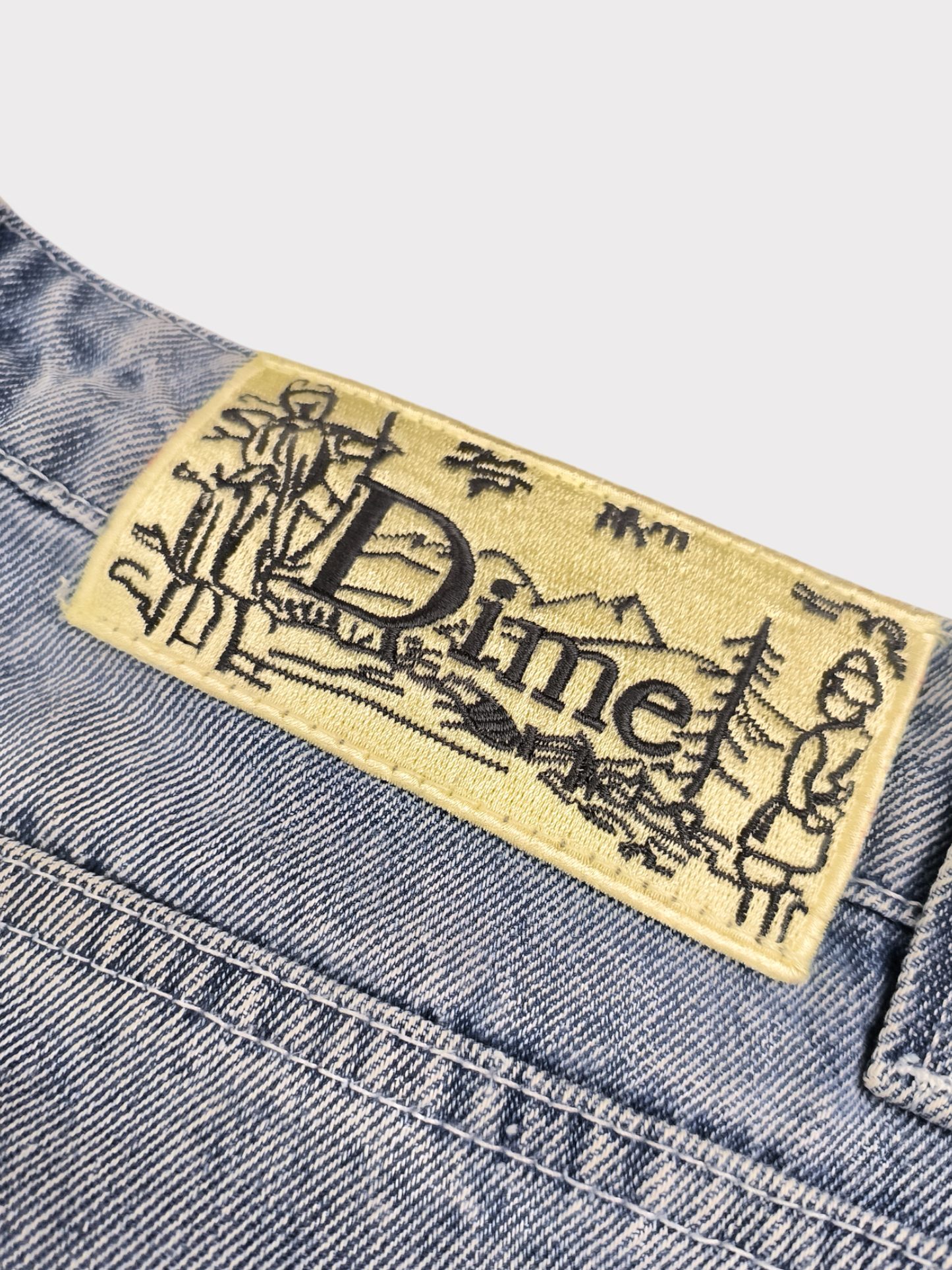 Dime Denim Baggy Pants size L