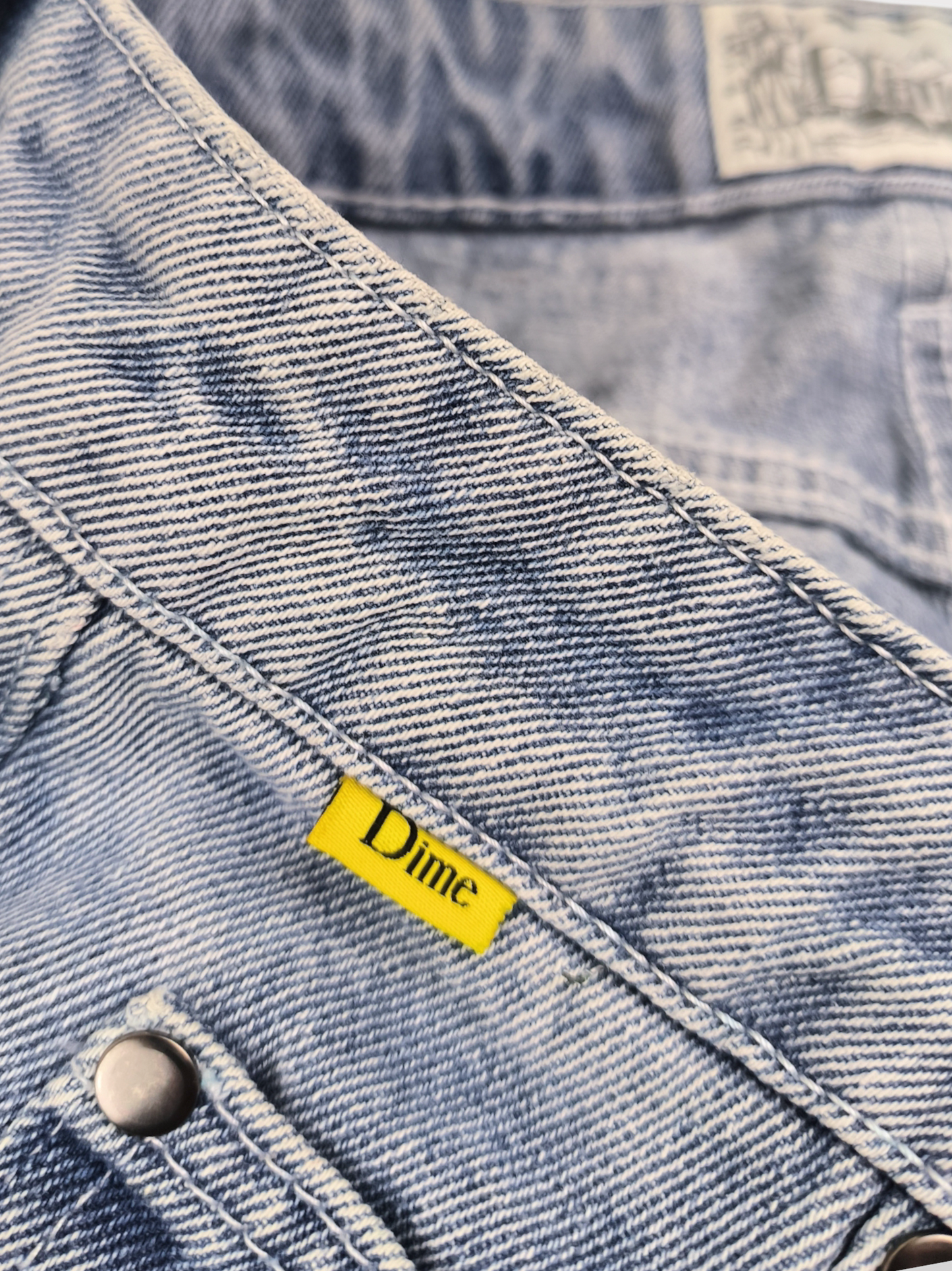 Dime Denim Baggy Pants size L