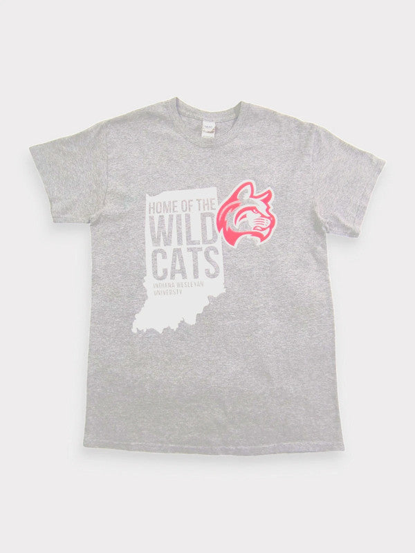 Gildan Wild Cats Indiana Wesleyan university T-shirt size M