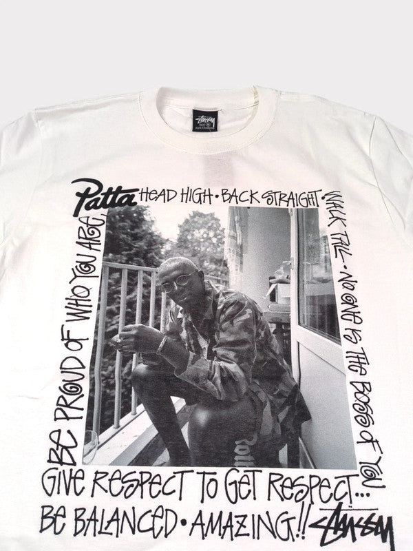 Patta x Stussy Respect T-shirt size M