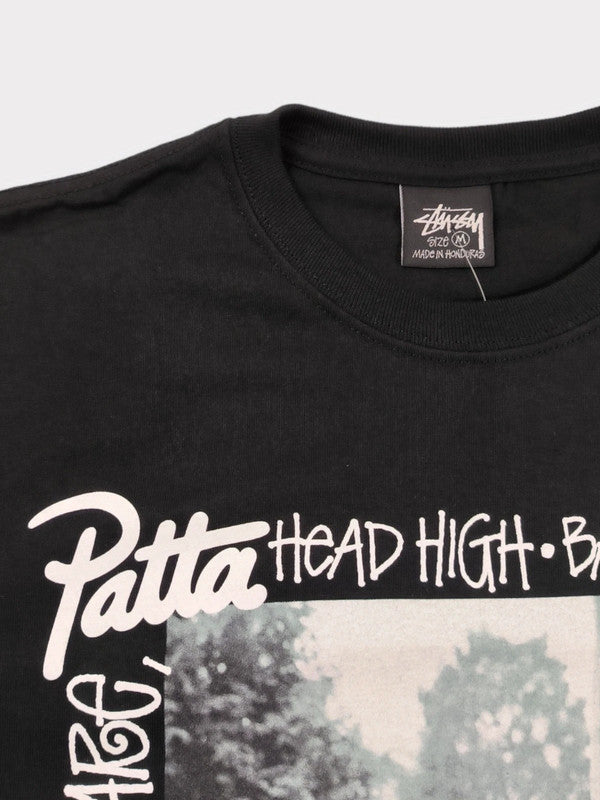 Patta x Stussy Respect T-shirt size M Black