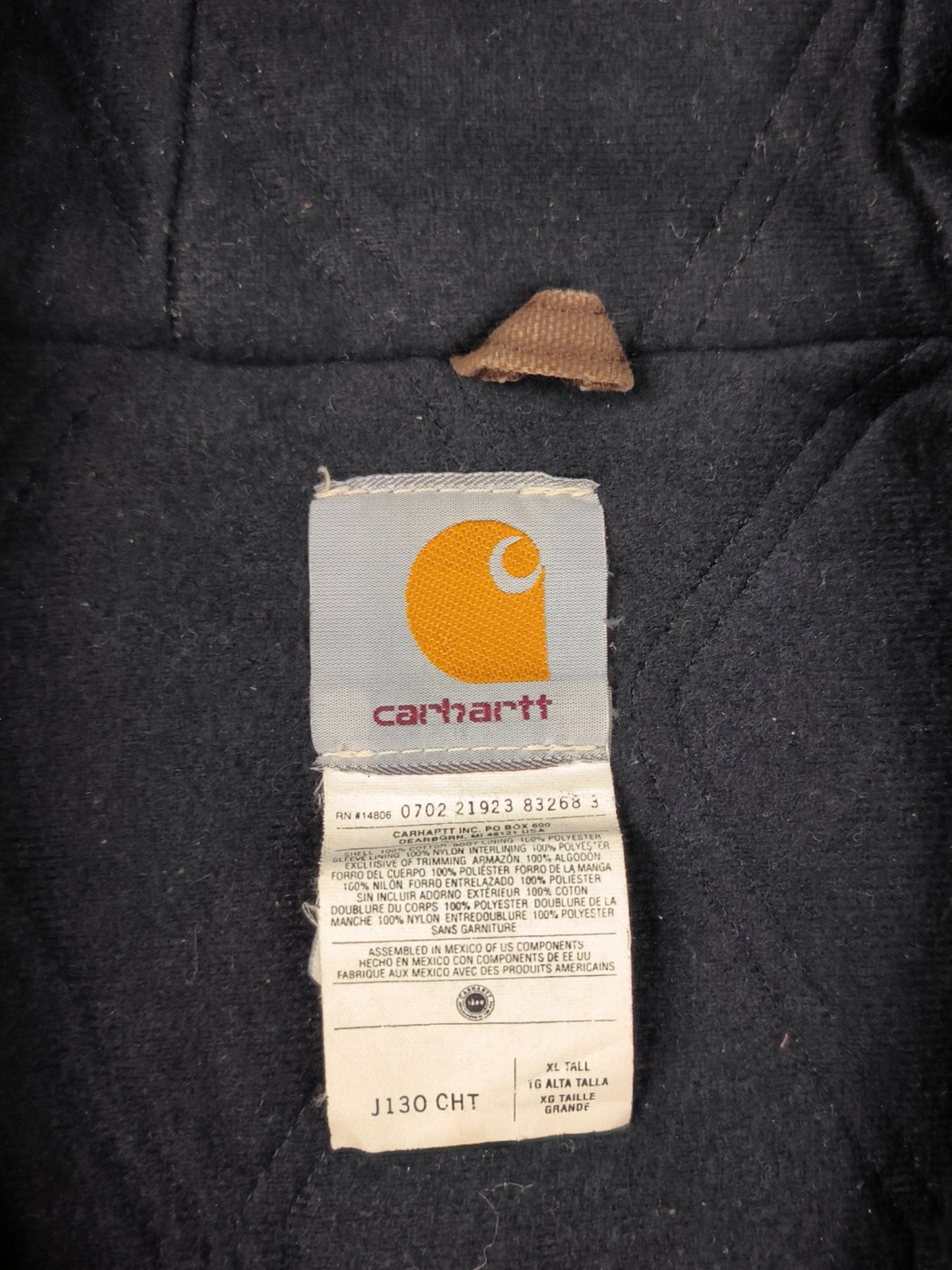 Carhartt USA Vintage Active Jacket J130 CHT size XL