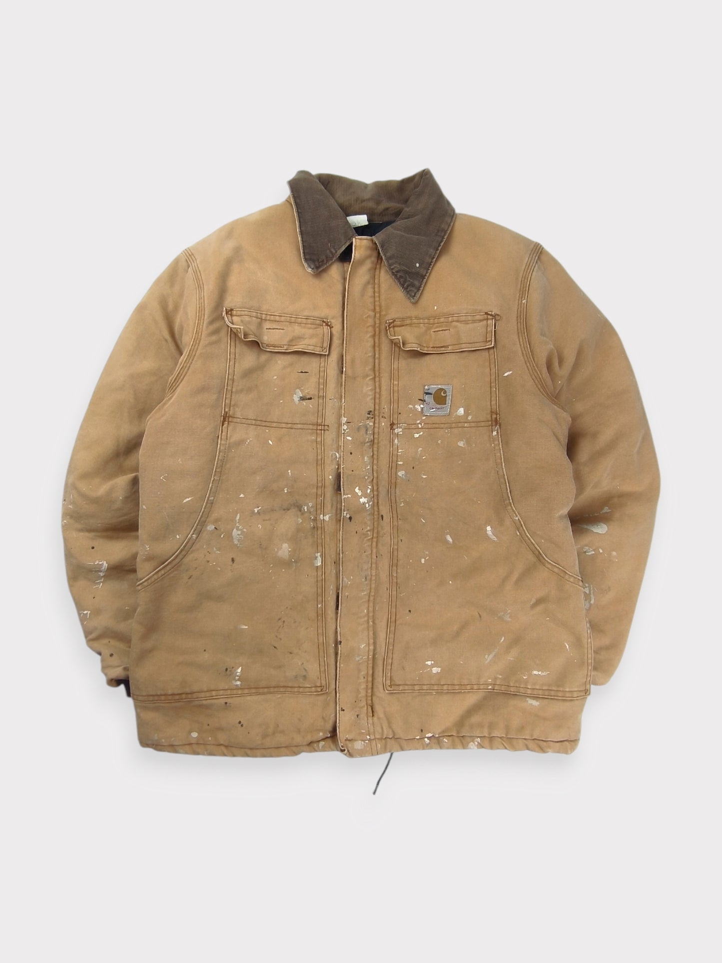 Carhartt USA Distressed Painter Splashed Artic coat size 42