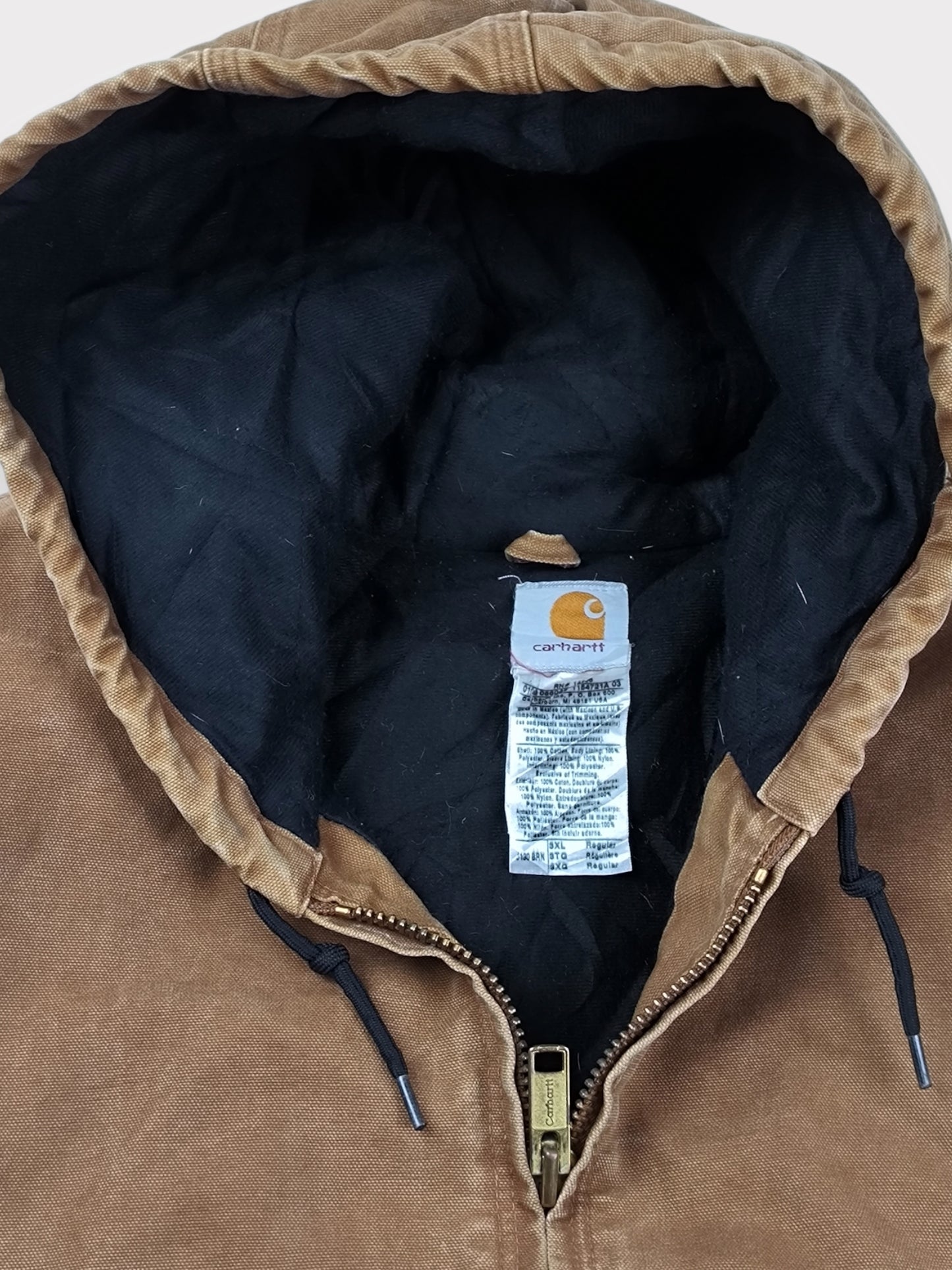 Carhartt USA Active Jacket distressed size 3XL