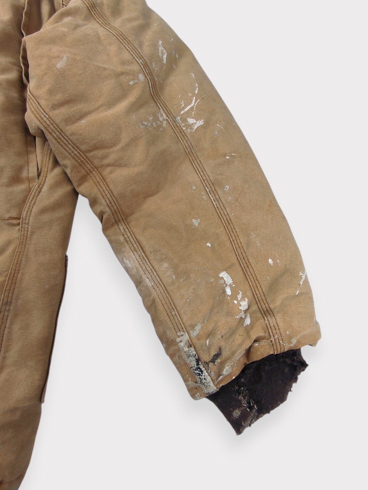 Carhartt USA Distressed Painter Splashed Artic coat size 42