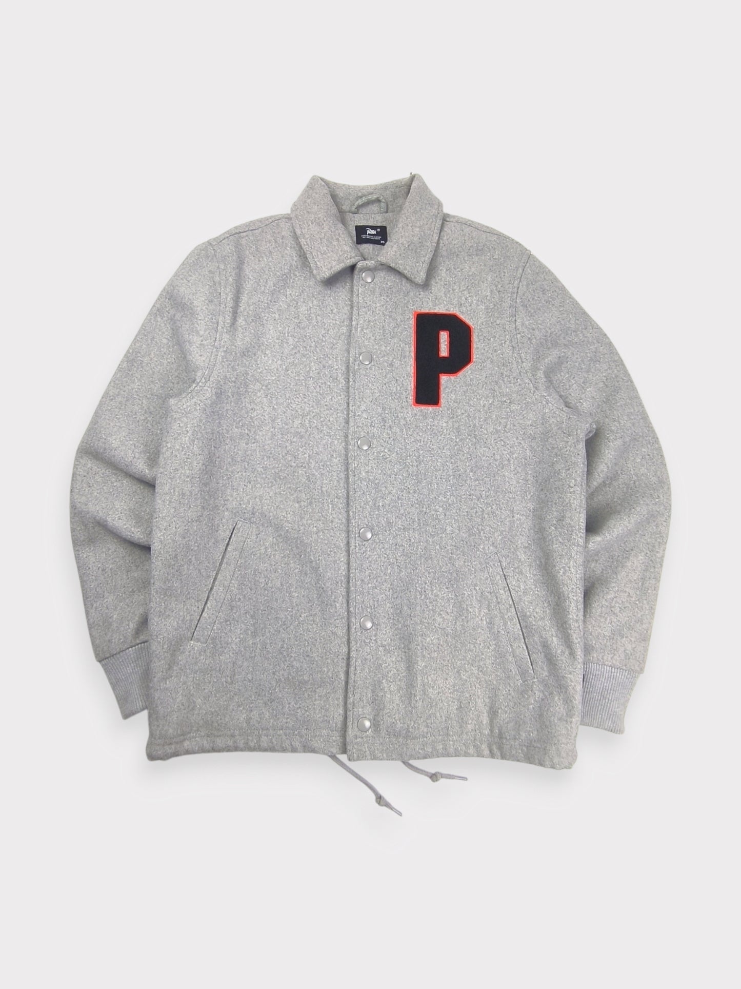 Patta Embroidered Wool Coach Jacket size XS